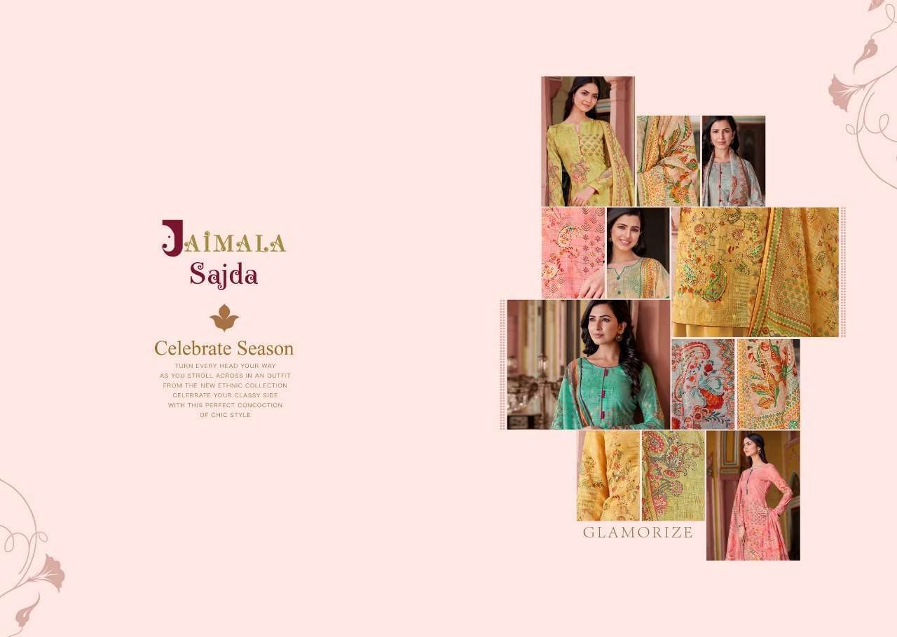 jaimala sajda series 1-6 Pure Dola Weaving suit