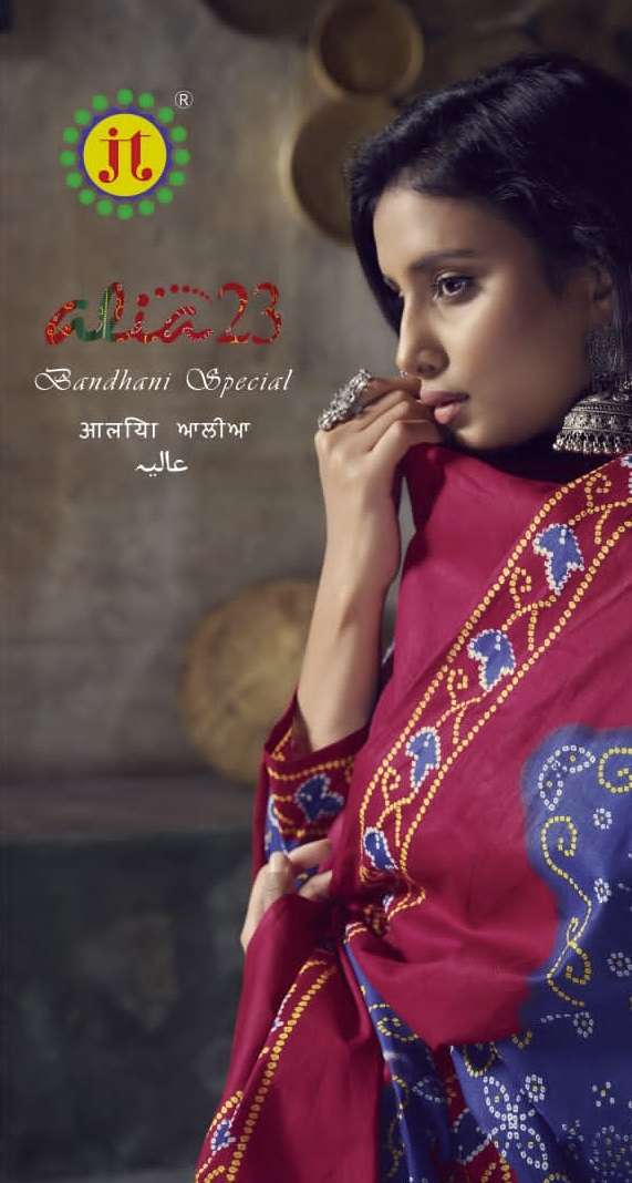 Jt Alia Vol-23 series 23001-23012 pure cotton suit 