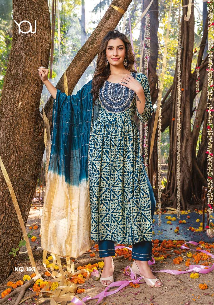 Launch New Super Fancy Naira Kurti With Pant  & Dupatta Catalog