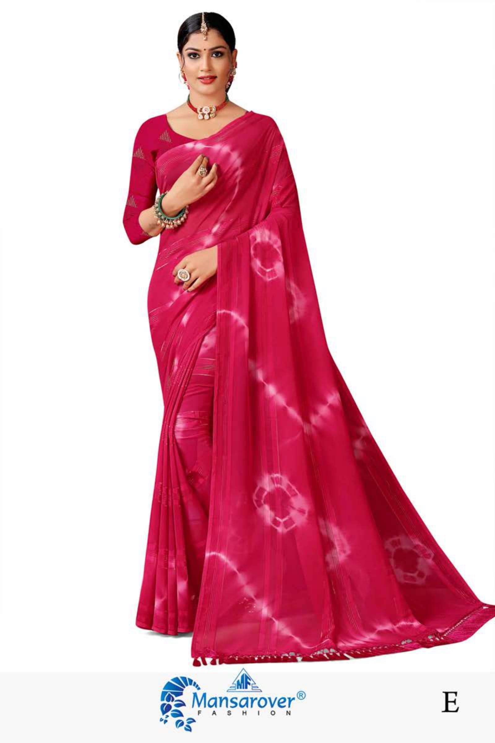 mansarover fashion akshaya bright weightless saree