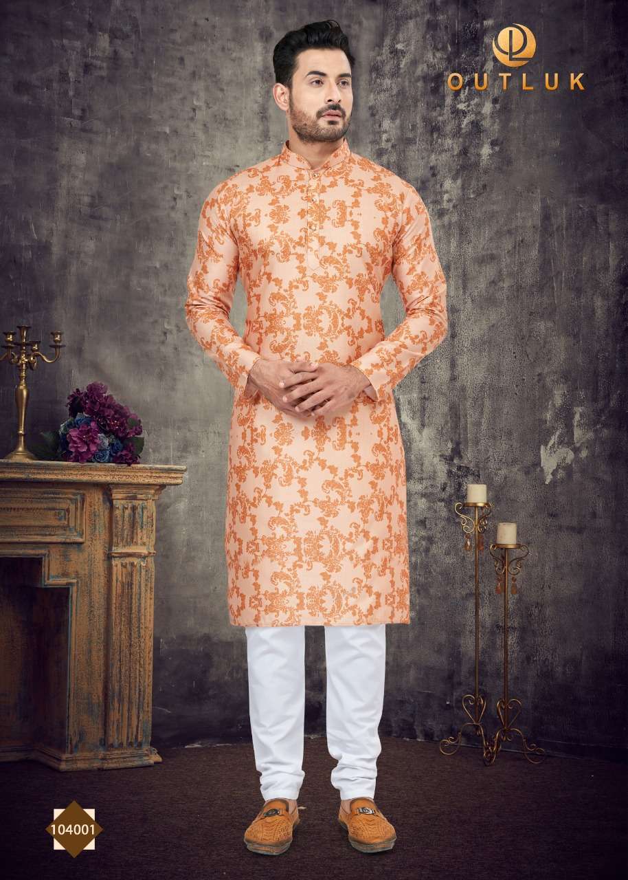 outluk vol 104 Cotton With Digital Print kurta pajyama 