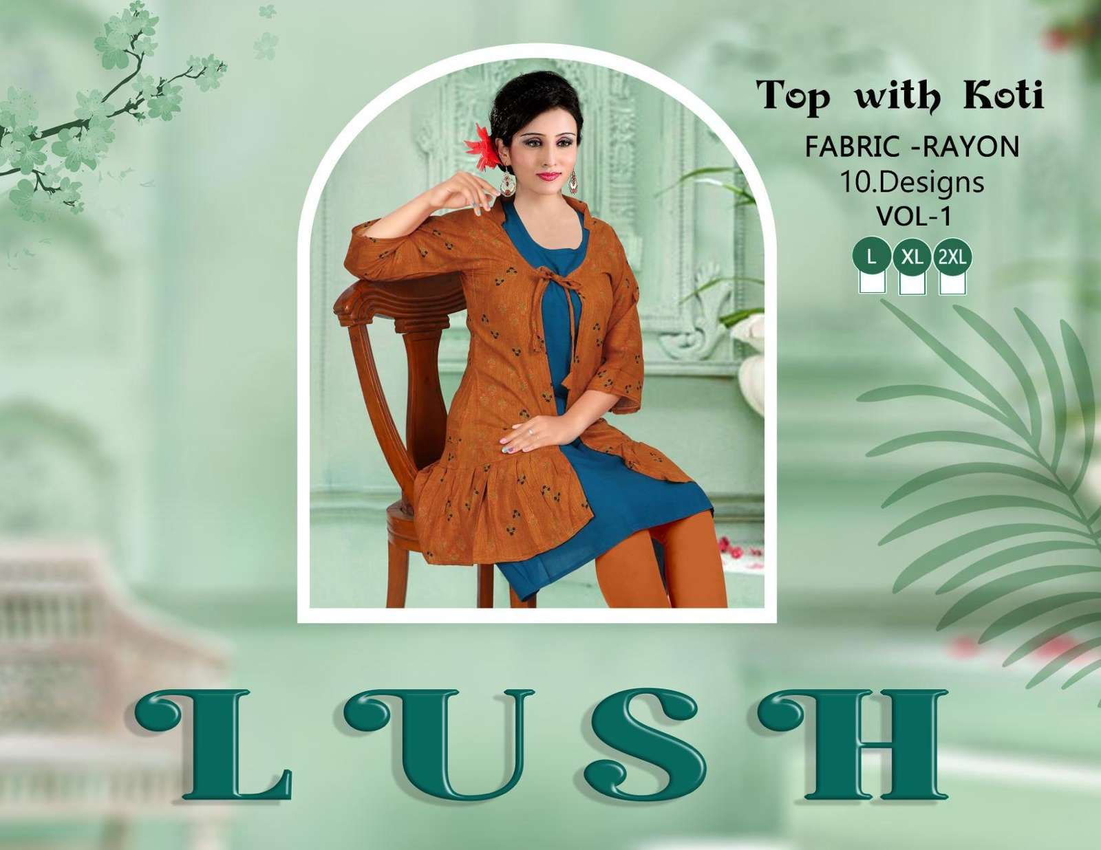 platinum lush vol 1 series 001-010 rayon kurti 