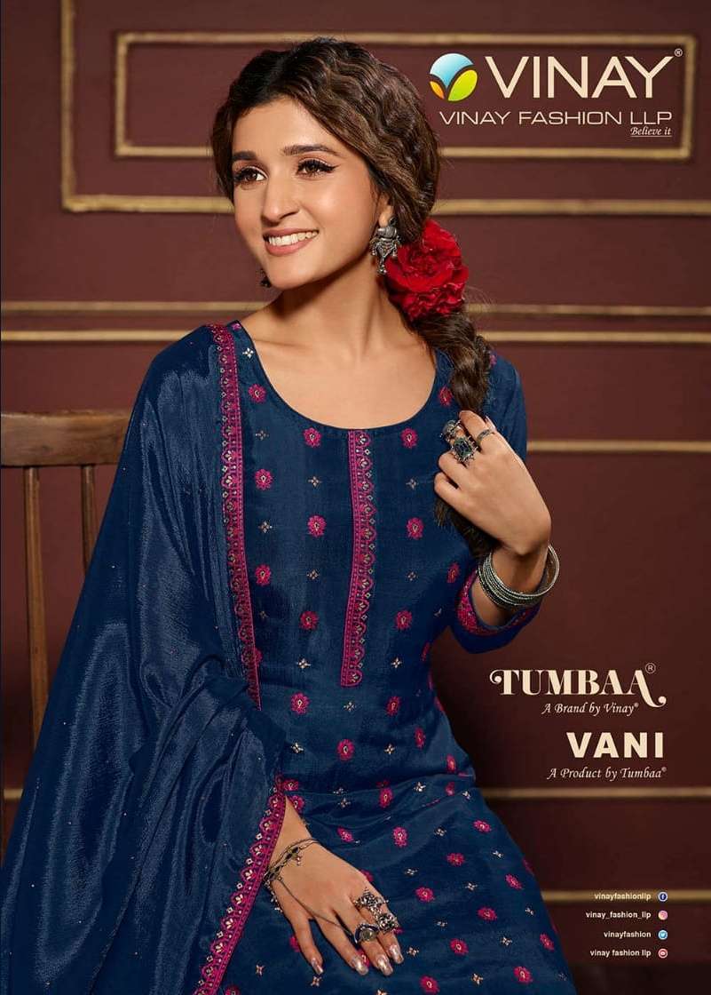 vinay tumbaa vani series 40921-40928 dola jacquard suit 