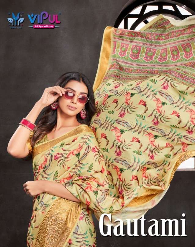 vipul fashion gautami series 62421-62432 soft silk saree