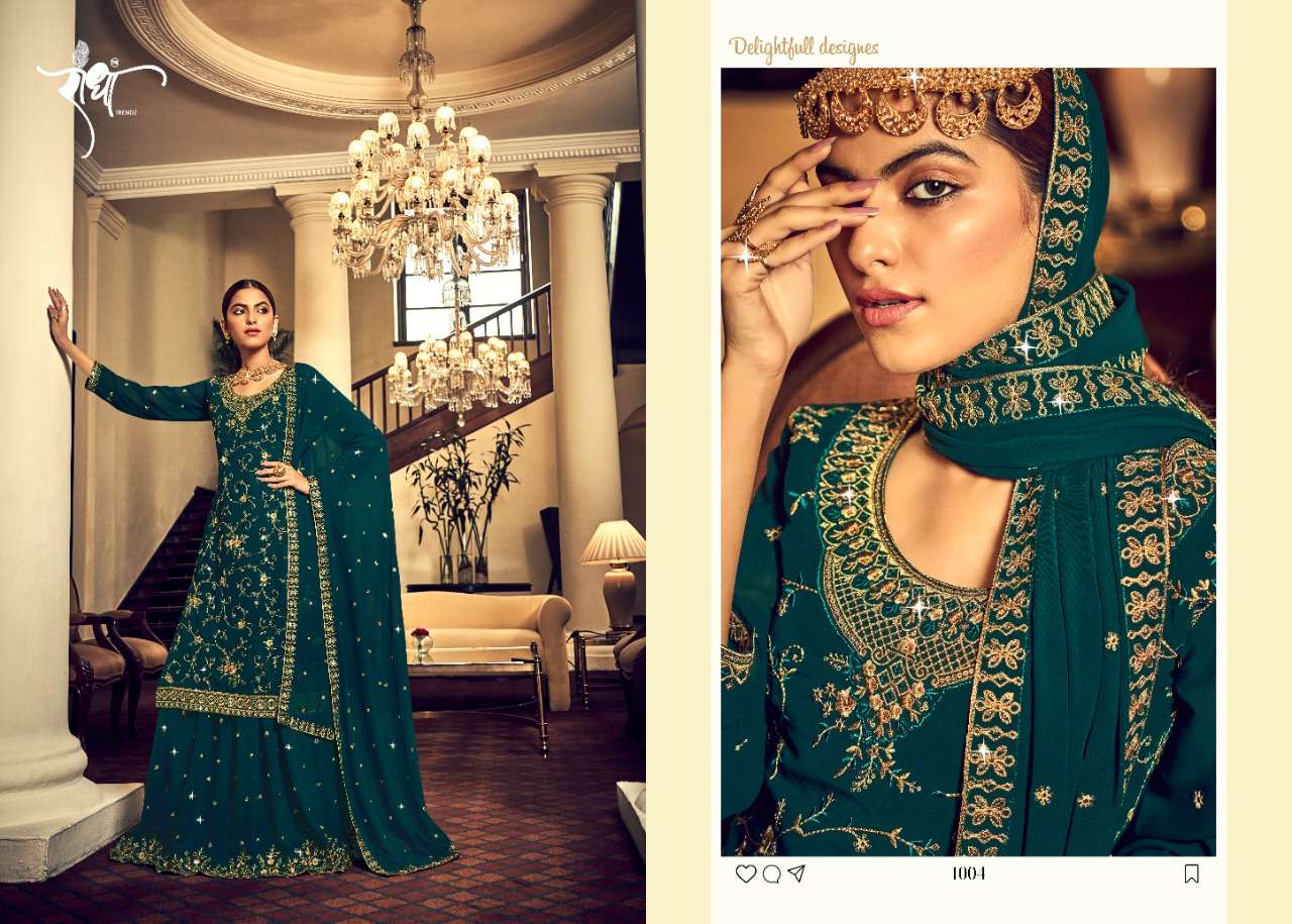 afreen 1001 series georgette suit 