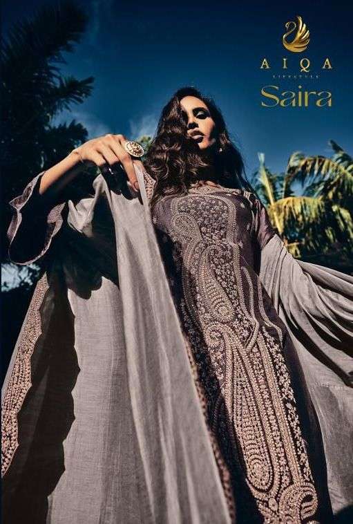 aiqa saira series 21-26 bemberg russian silk suit 