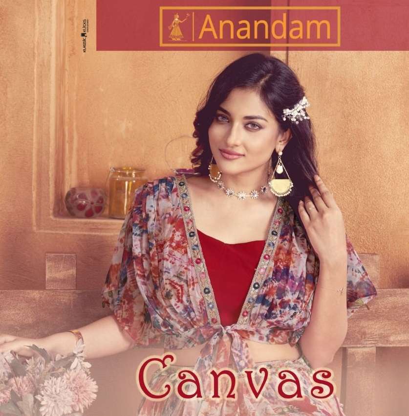 anandam canvas series 2474-2477 Marble kurti 