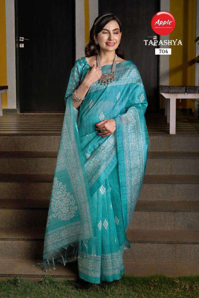 apple tapashya vol 7 series 701-708 Sufi silk saree