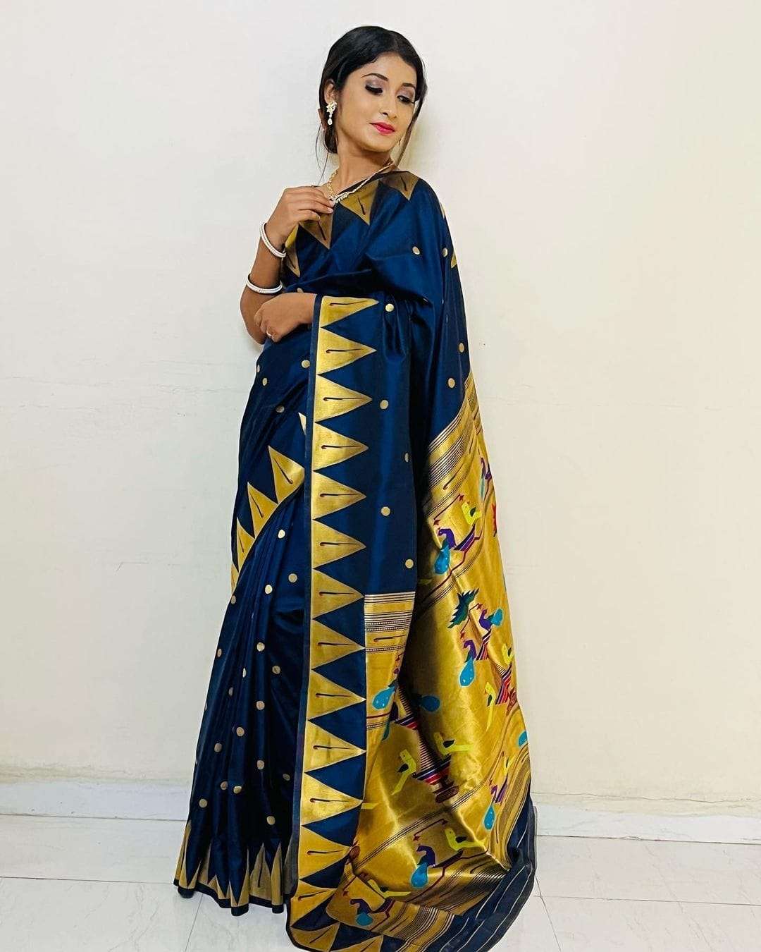 bt-04 designer Paithani saree you never seen before