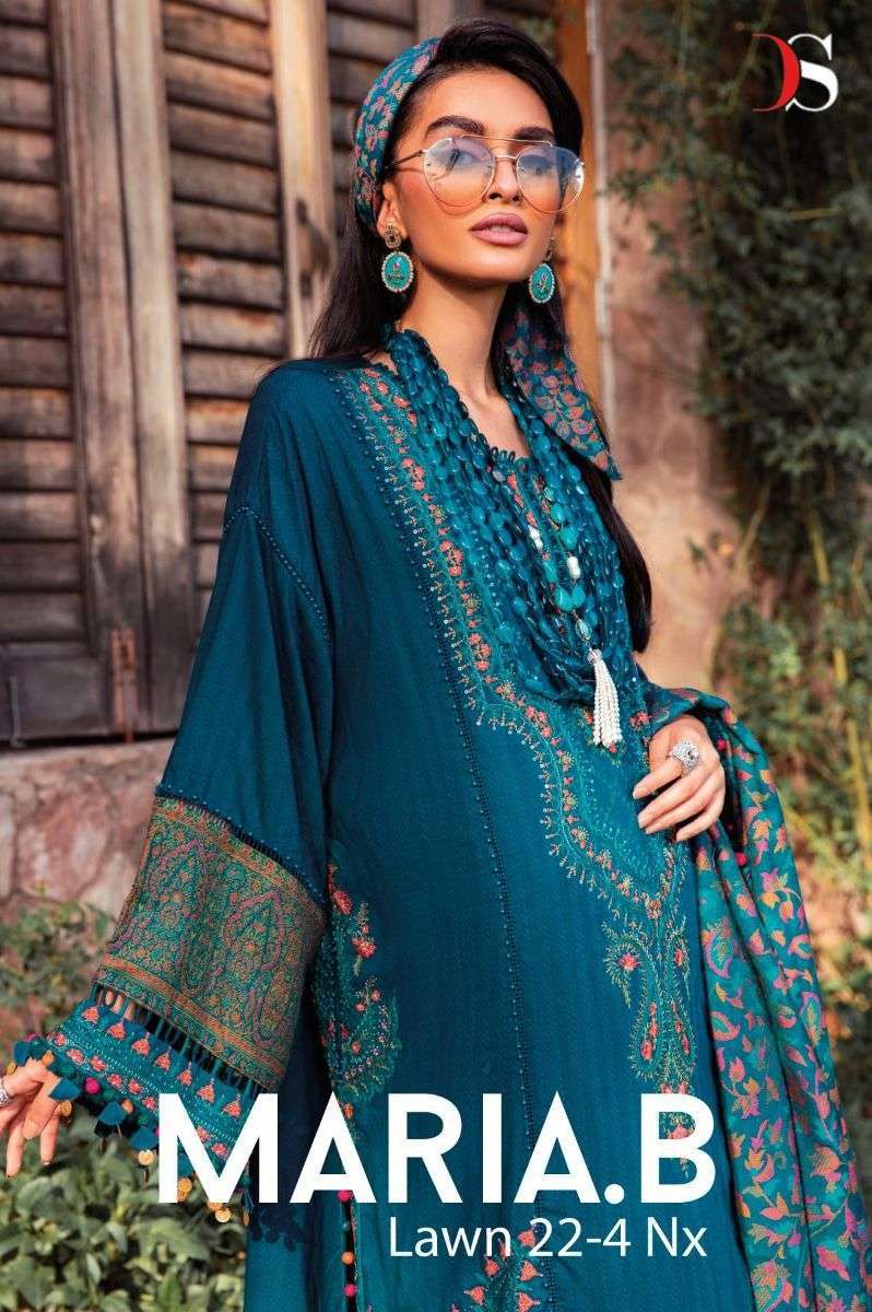 deepsy mariya b lawn 22-4 nx series 1941-1945 pure cotton suit 