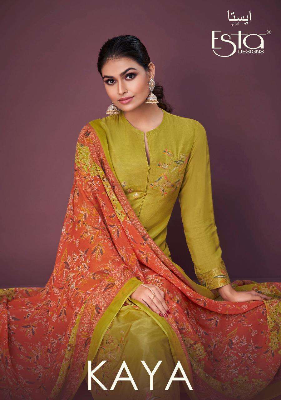 esta kaya series 1001-1006 fancy jacquard suit 