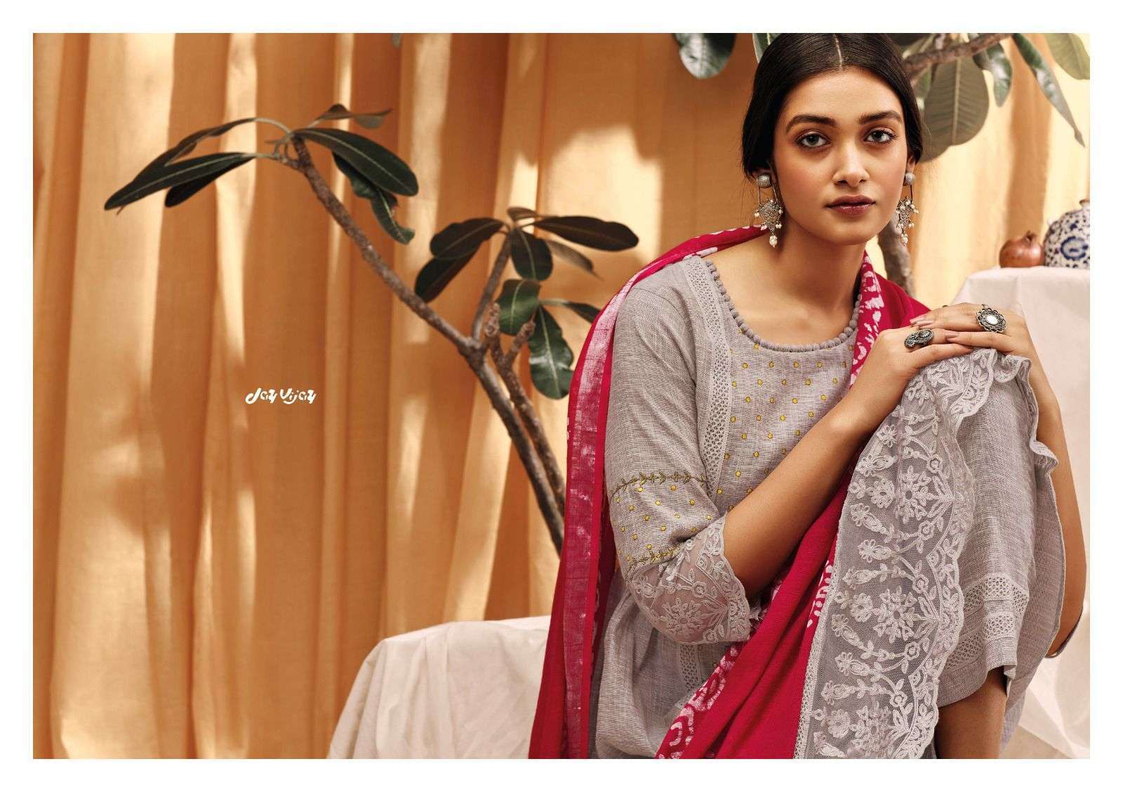 jayvijay aimi series 7401-7404 pure south cotton suit 