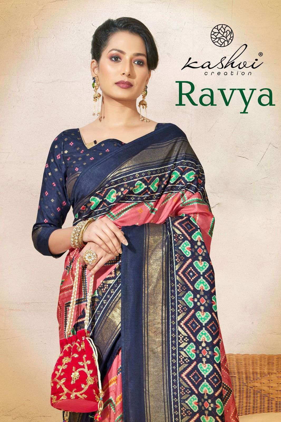 kashvi ravya series 28001-28005 dola silk saree 