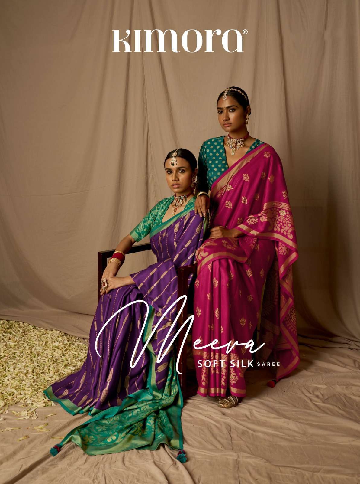 kimora meera series 16061-16071 soft silk saree