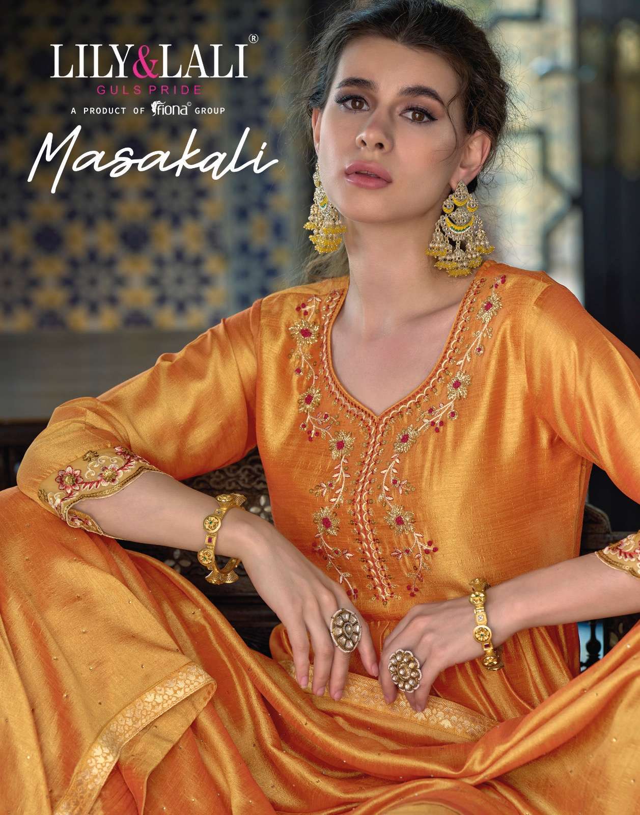 lily & lali masakali series 11001-11005 Super Silk readymade suit 