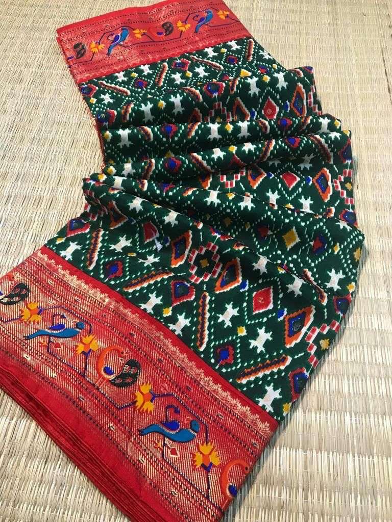 lt fabrics Dola Silk saree With Fancy Jaarkahn Latkan & Fancy Blouse 