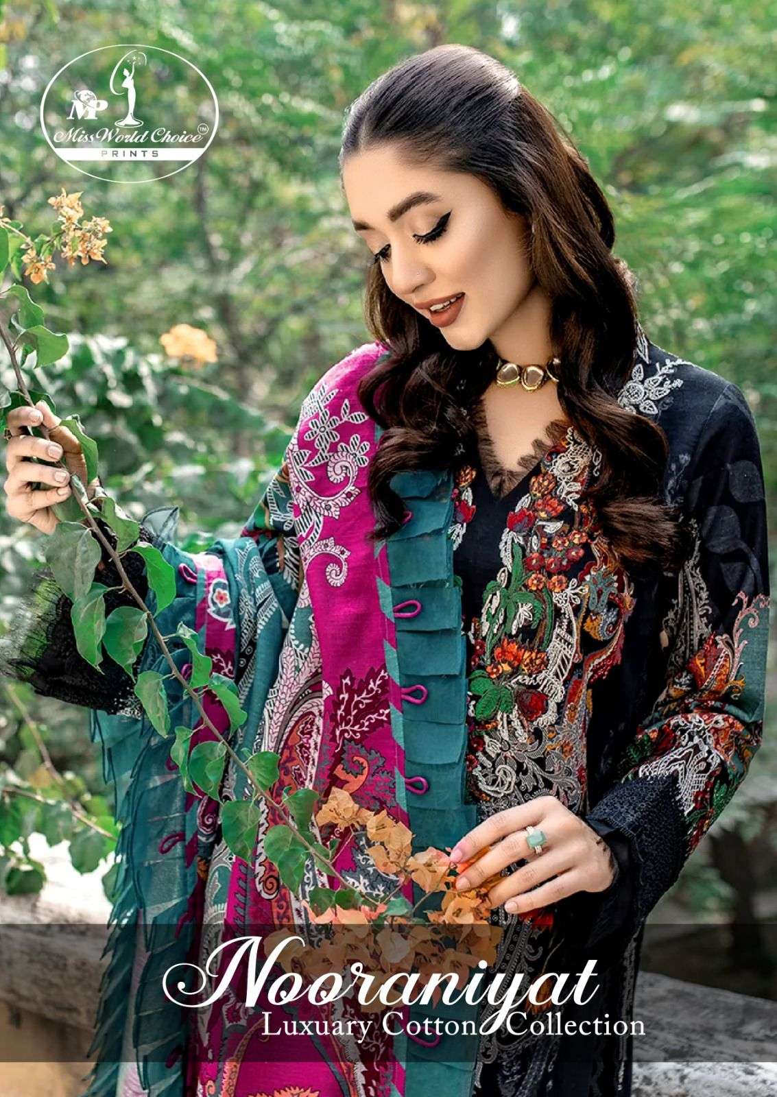 miss world choice nooraniyat vol 1 series 1001-1008 cotton suit 