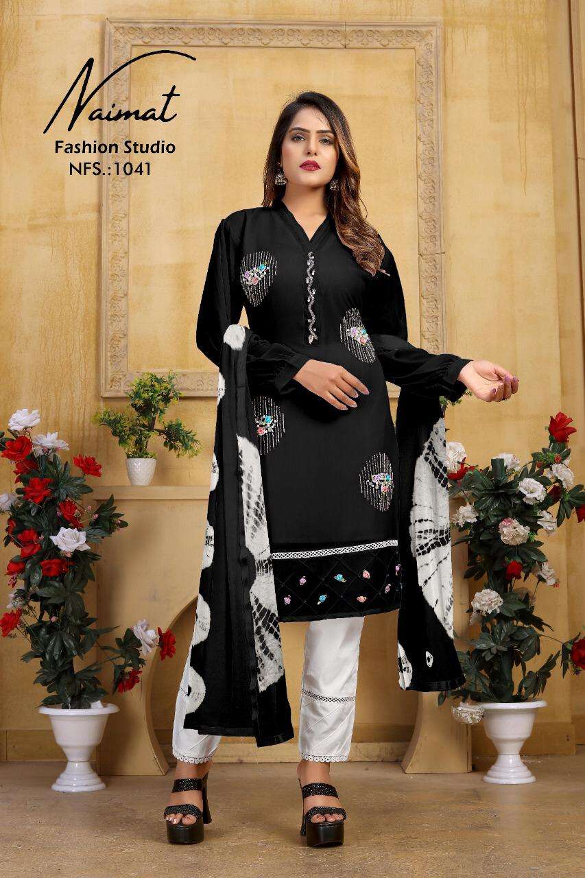 naimat nfs-1041 designer pure georgette suit 