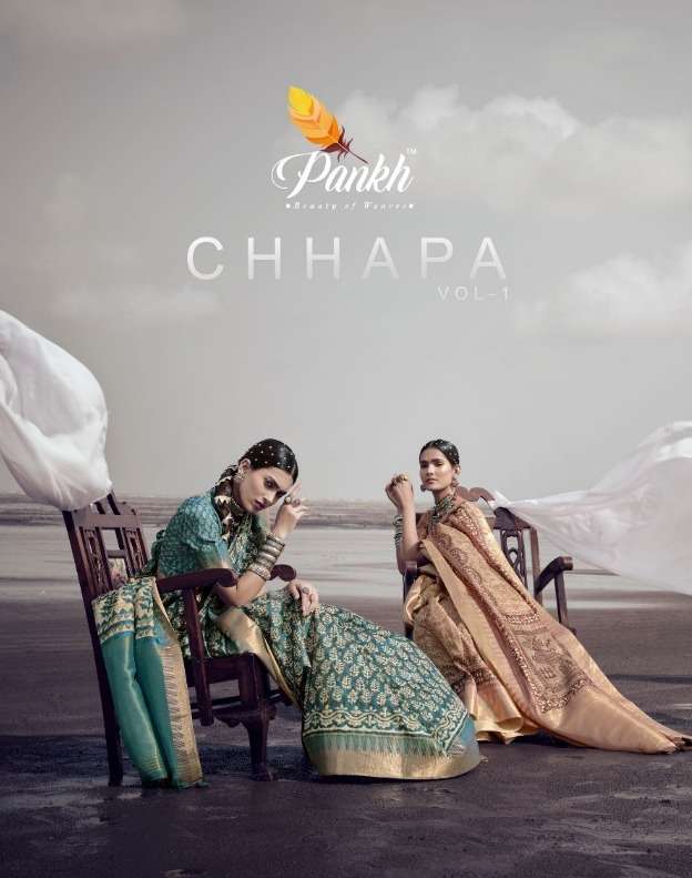 pankh chhapa vol 1 series 2901-2911 Chappa Silk Saree