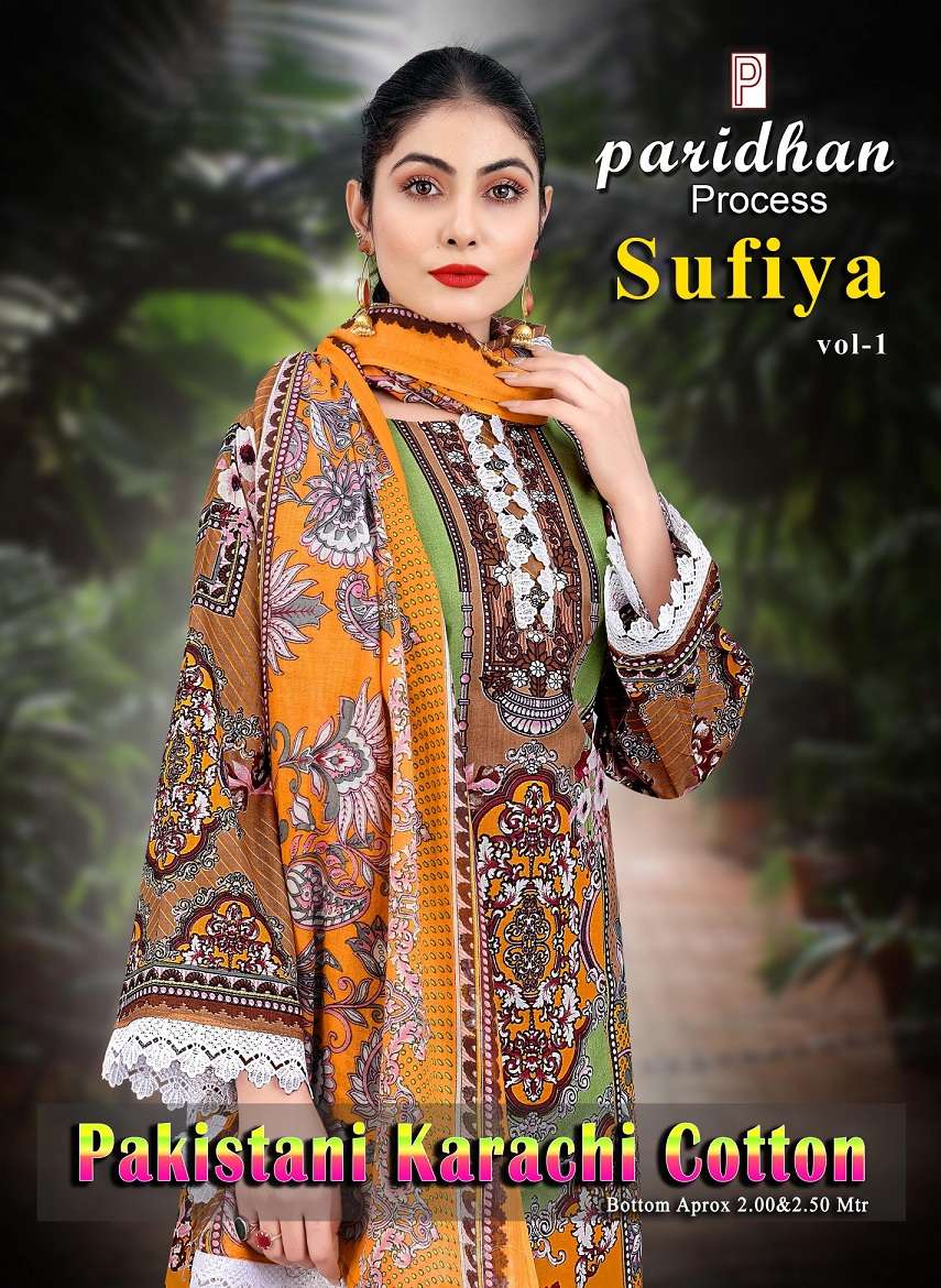 Paridhan Sufiya Vol-1 Pure Cotton suit