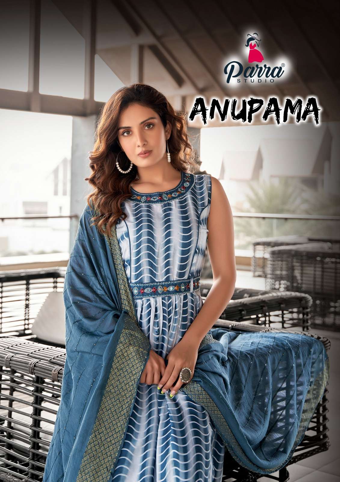 parra anupama vol 1 series 1001-1005 rayon cotton readymade suit 