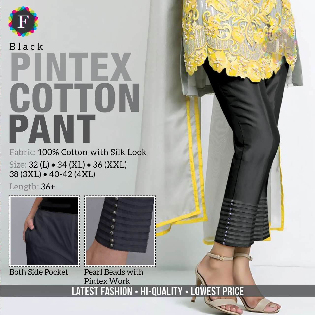 Pintex Pant Summer Special Bottom Wear Collection