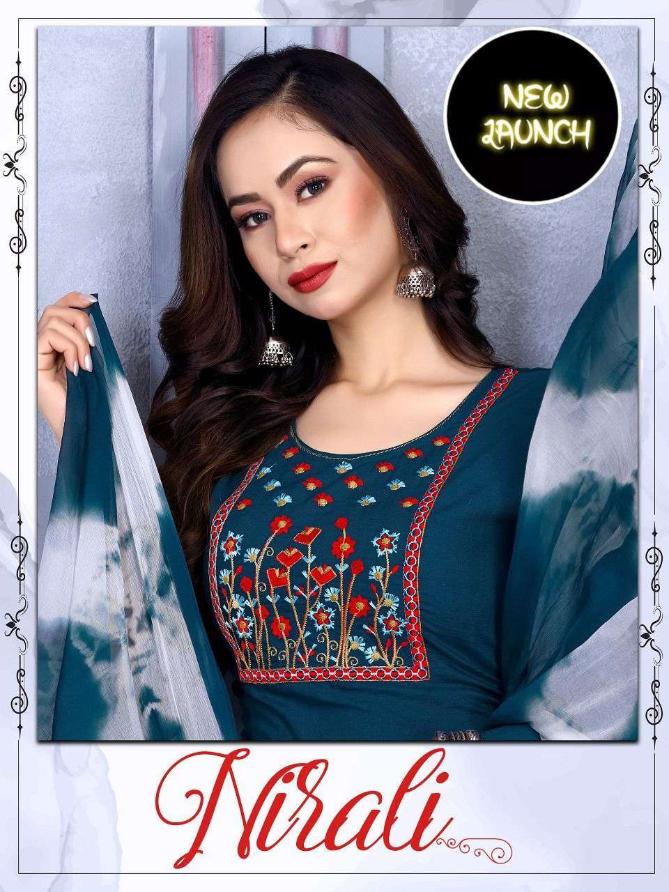 platinum nirali vol 2 series 2011-2018 rayon readymade suit 