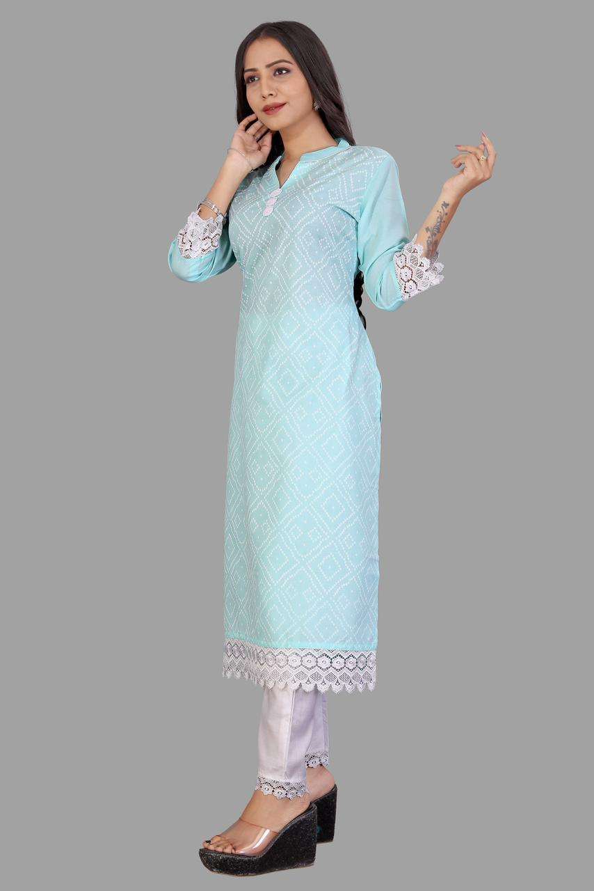 pr 102-105 Cotton Slub Only Kurti 