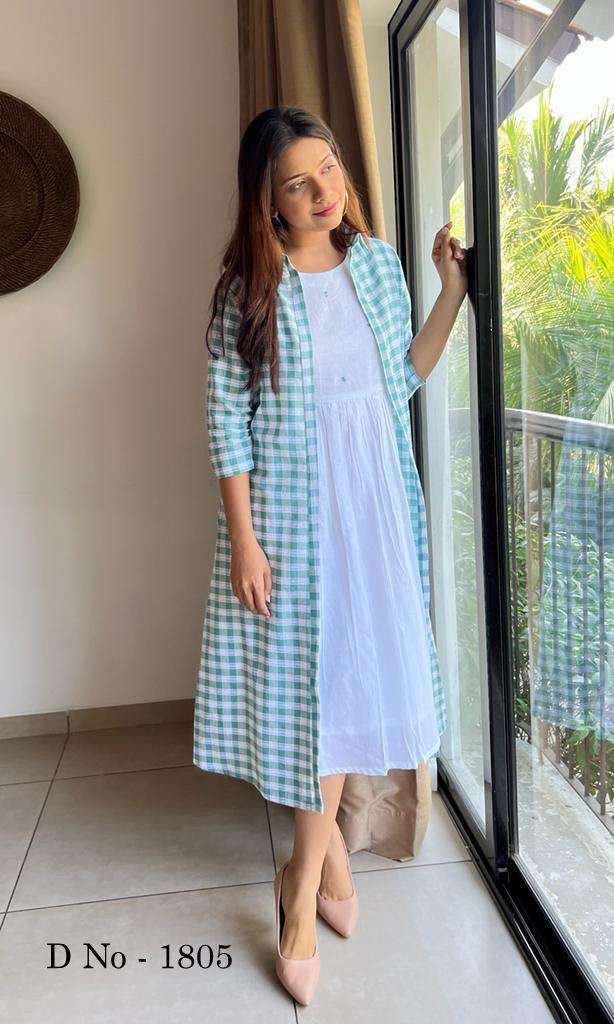 pr 1805 handloom soft cotton kurti 