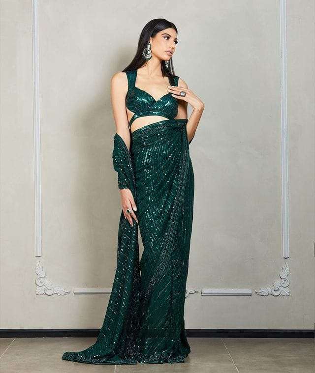 pr 3337 heavy 60 gram georgette saree 