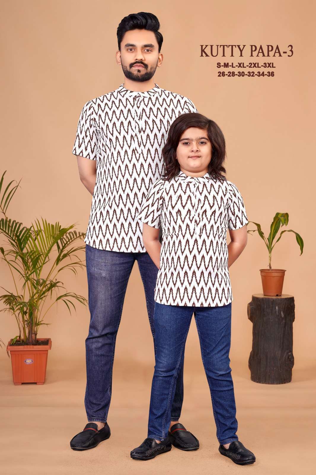 pr kutty & papa vol 3 series 1001-1006 Cotton Slub with Khdi Print kurta