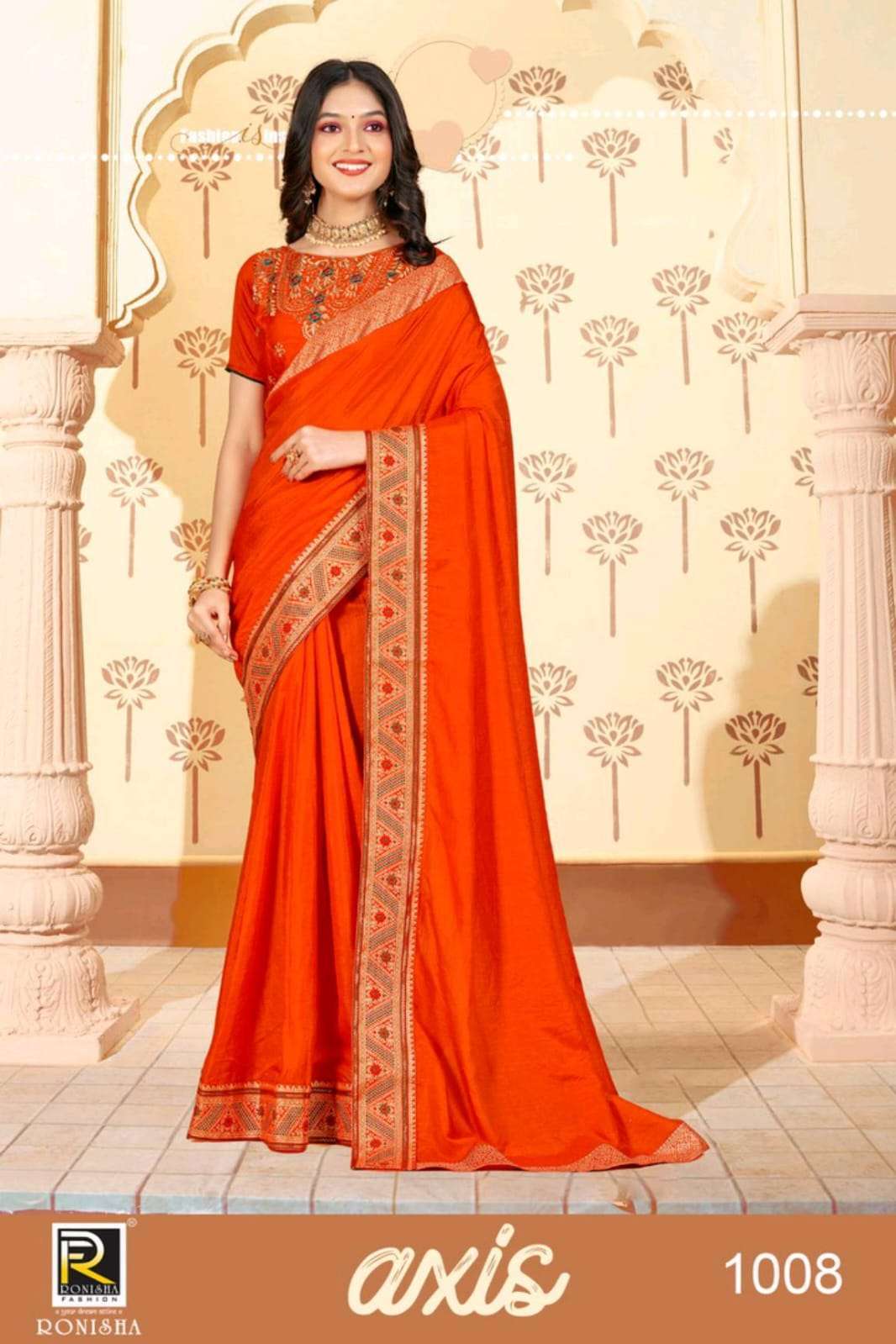 ranjna saree Axis series 1001-1008 kumari silk saree