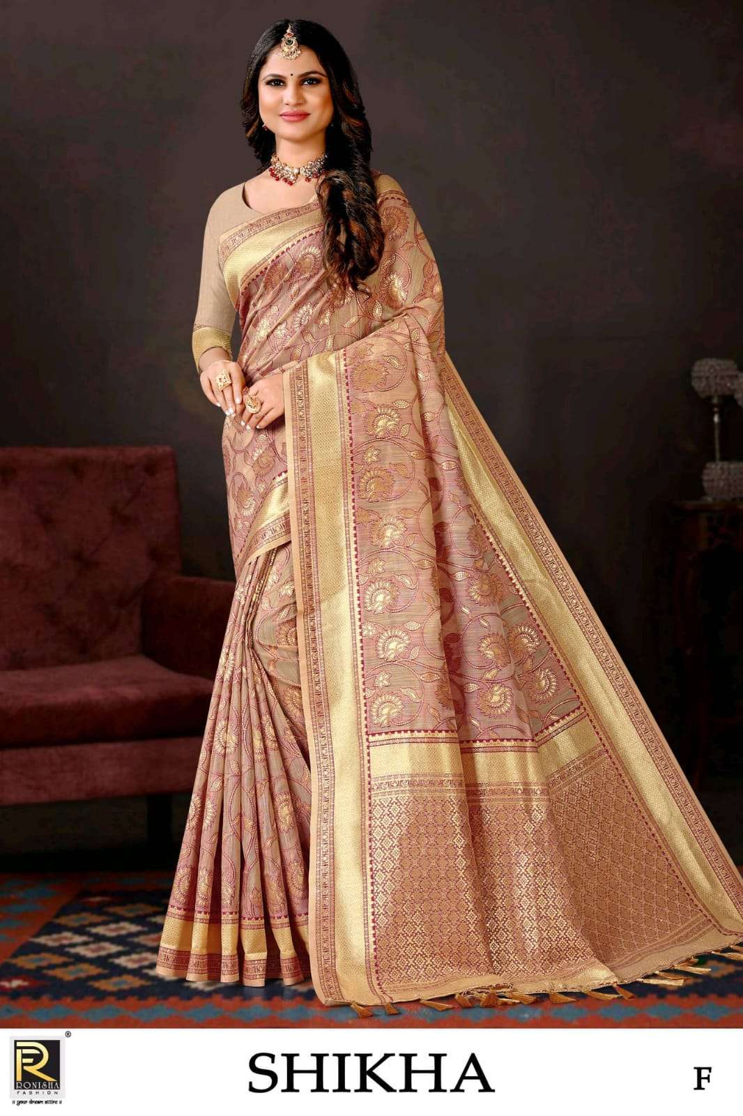 ranjna saree Shikha cotton silk saree