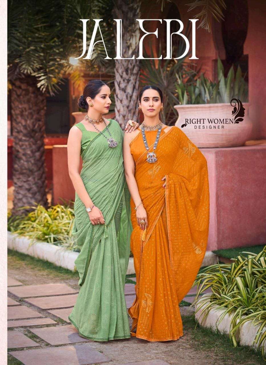 right women jalebi series 81301-81308 fancy saree
