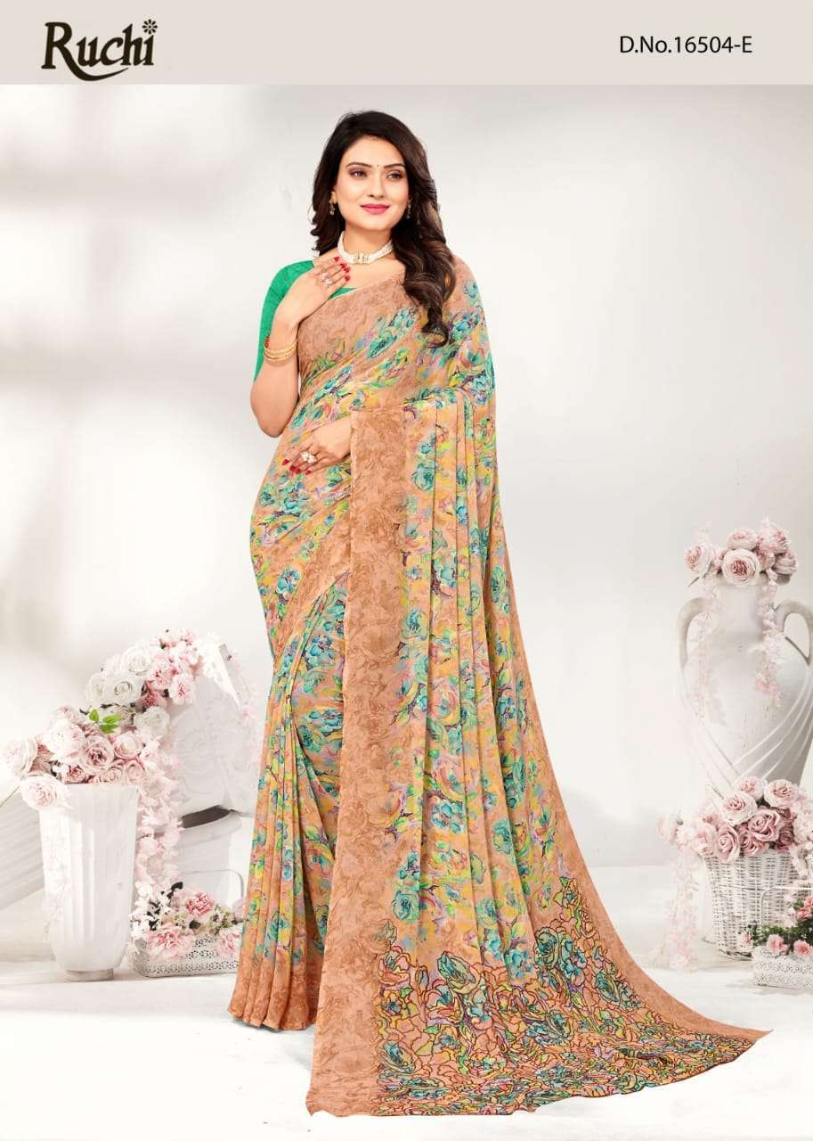 ruchi ragaa georgette vol 2 series 16504 Georgette saree