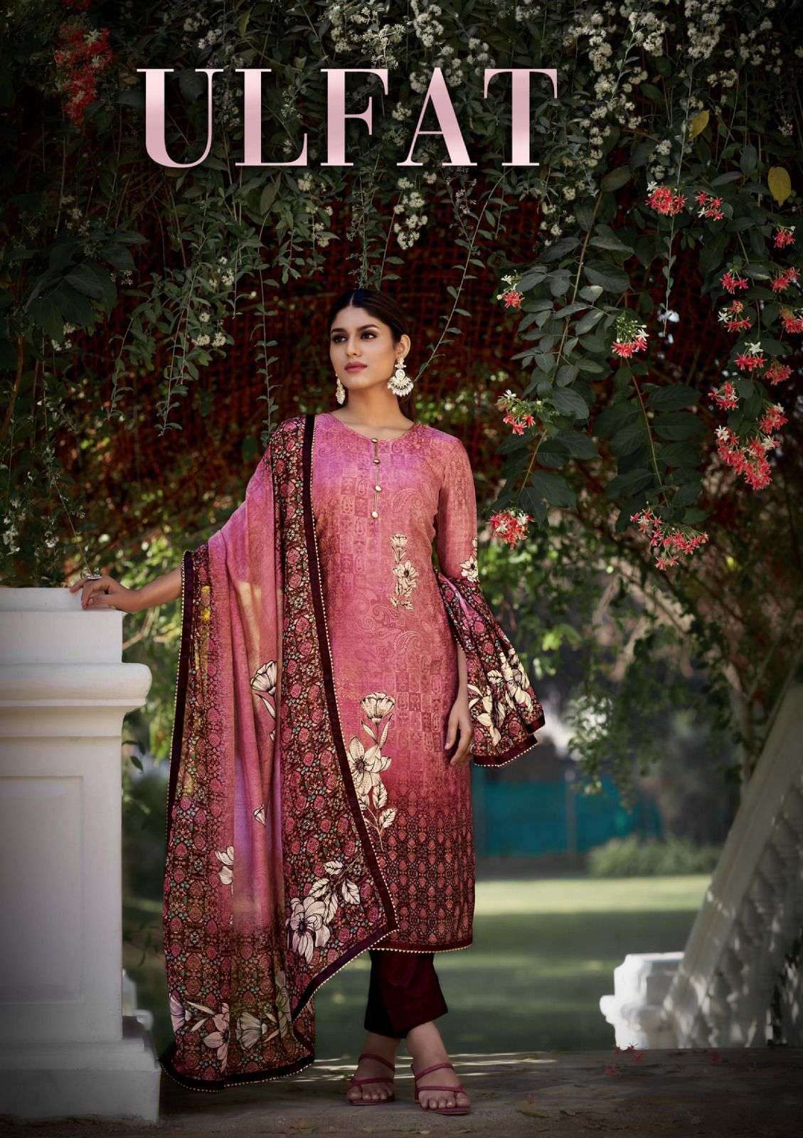 sargam ulfat series 337001-337006 pure muslin suit 