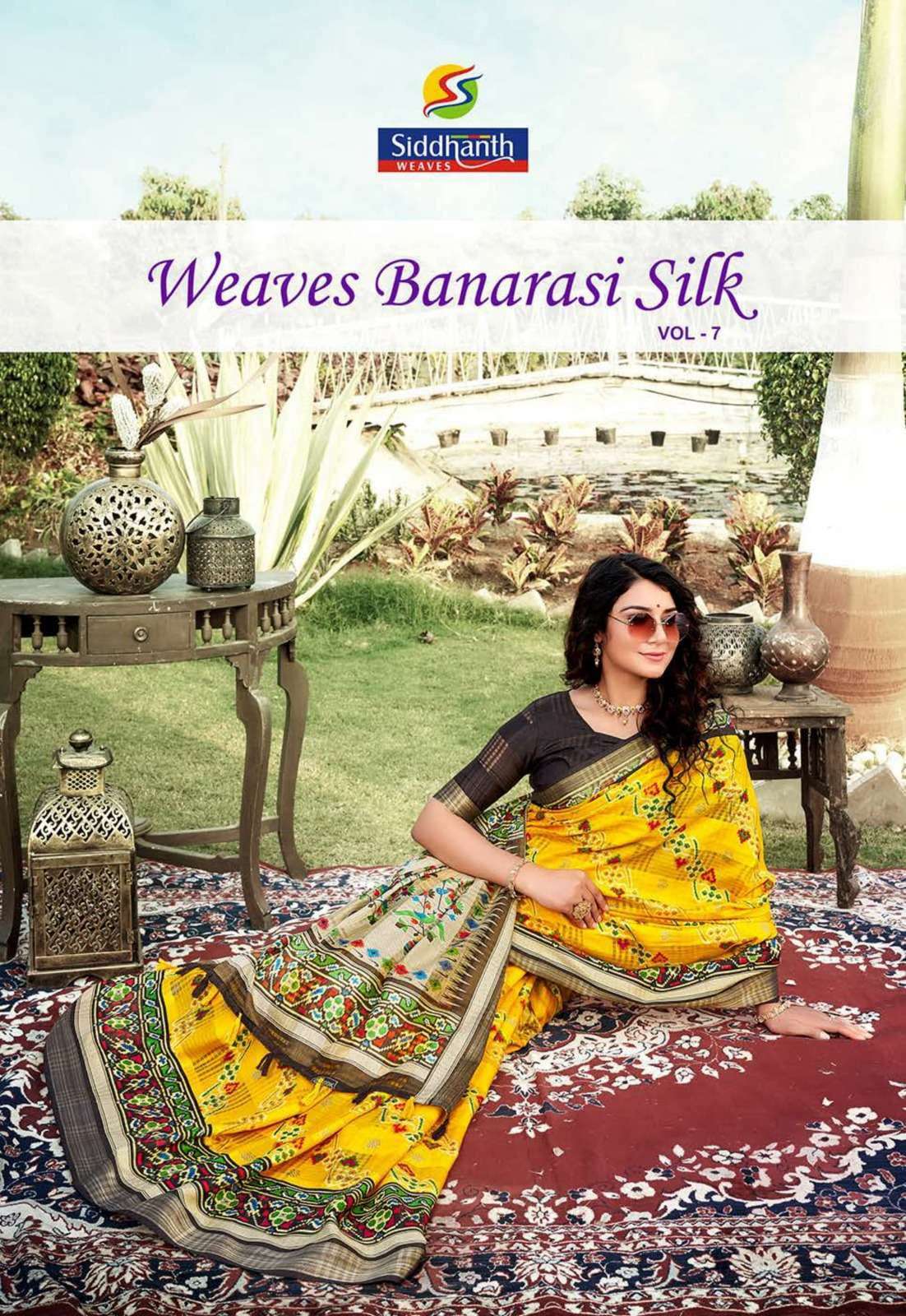 siddhanth weaves banarasi silk vol 7 series 1901-1908 cotton saree