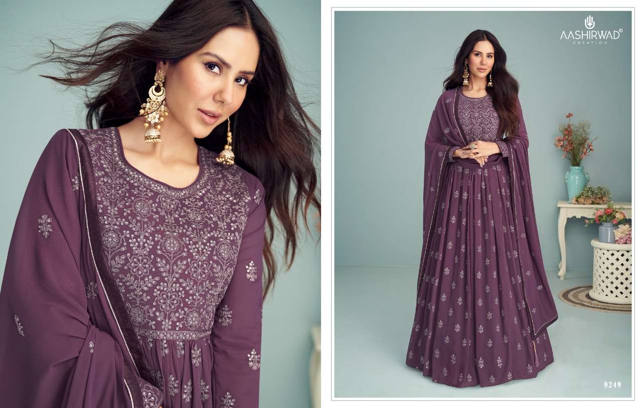 zeenat designer georgette embroidery suit 