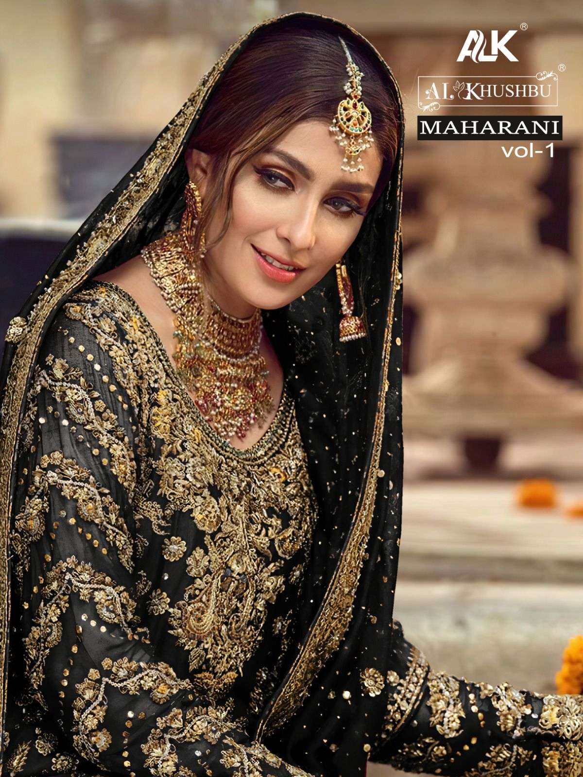 al khushbu maharani series 166 faux georgette suit 