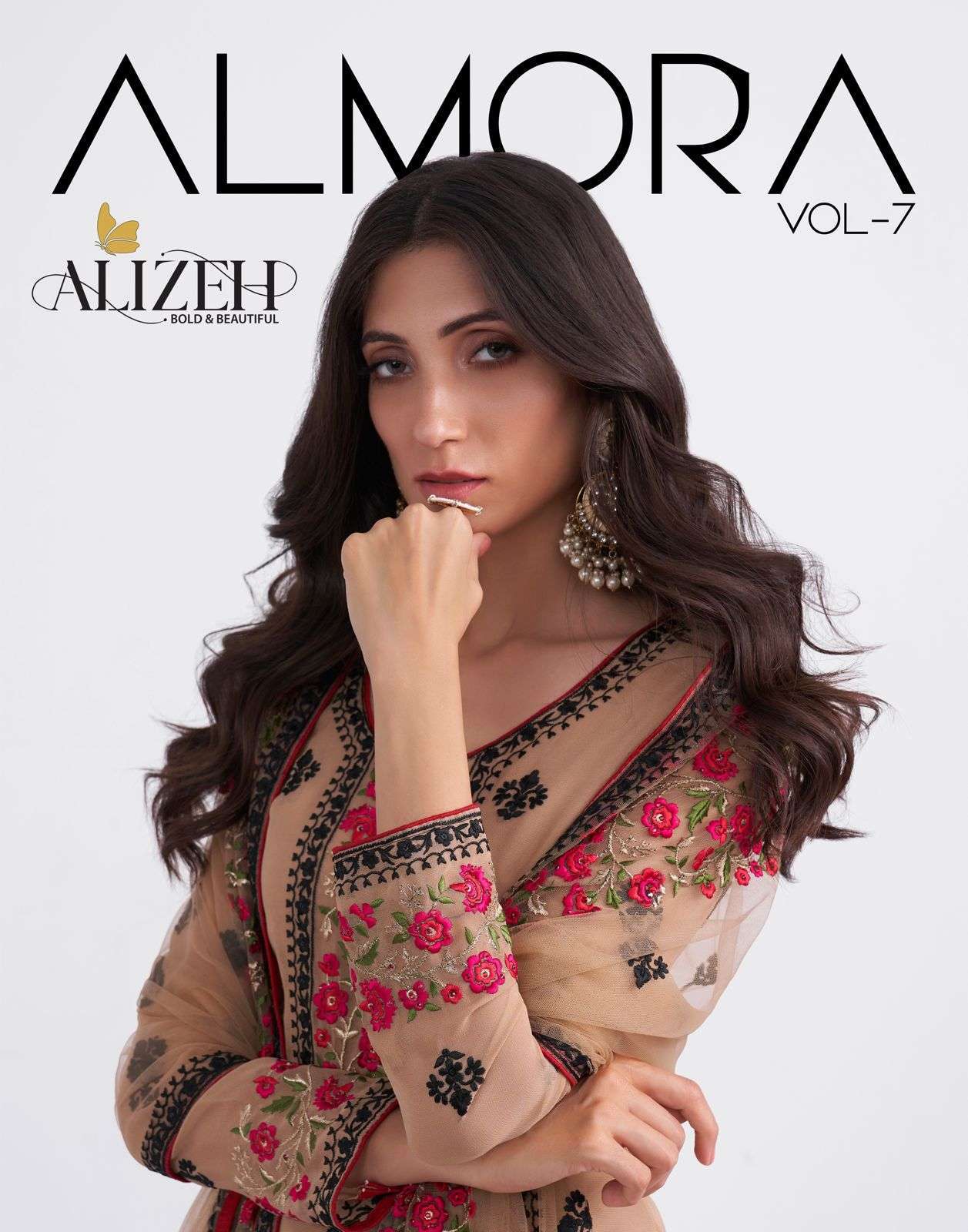 alizeh almora vol 7 series 3026-3029 alizeh georgette suit 