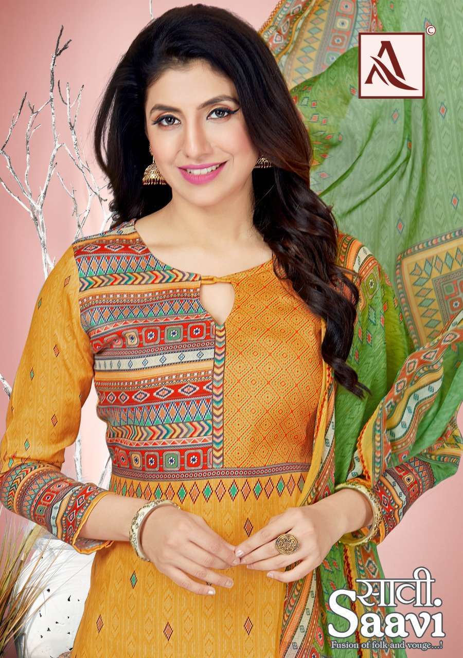 alok suit saavi series 983001-983004 pure jam cotton suit 