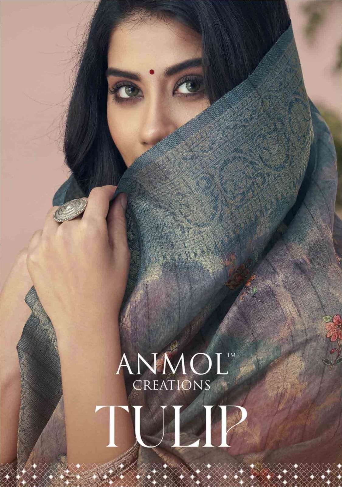 anmol creations tulip series 101-108 Silk Digital Print saree