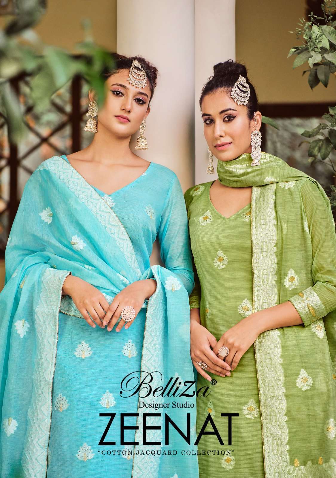 belliza zeenat series 769001-769006 Pure Cotton suit
