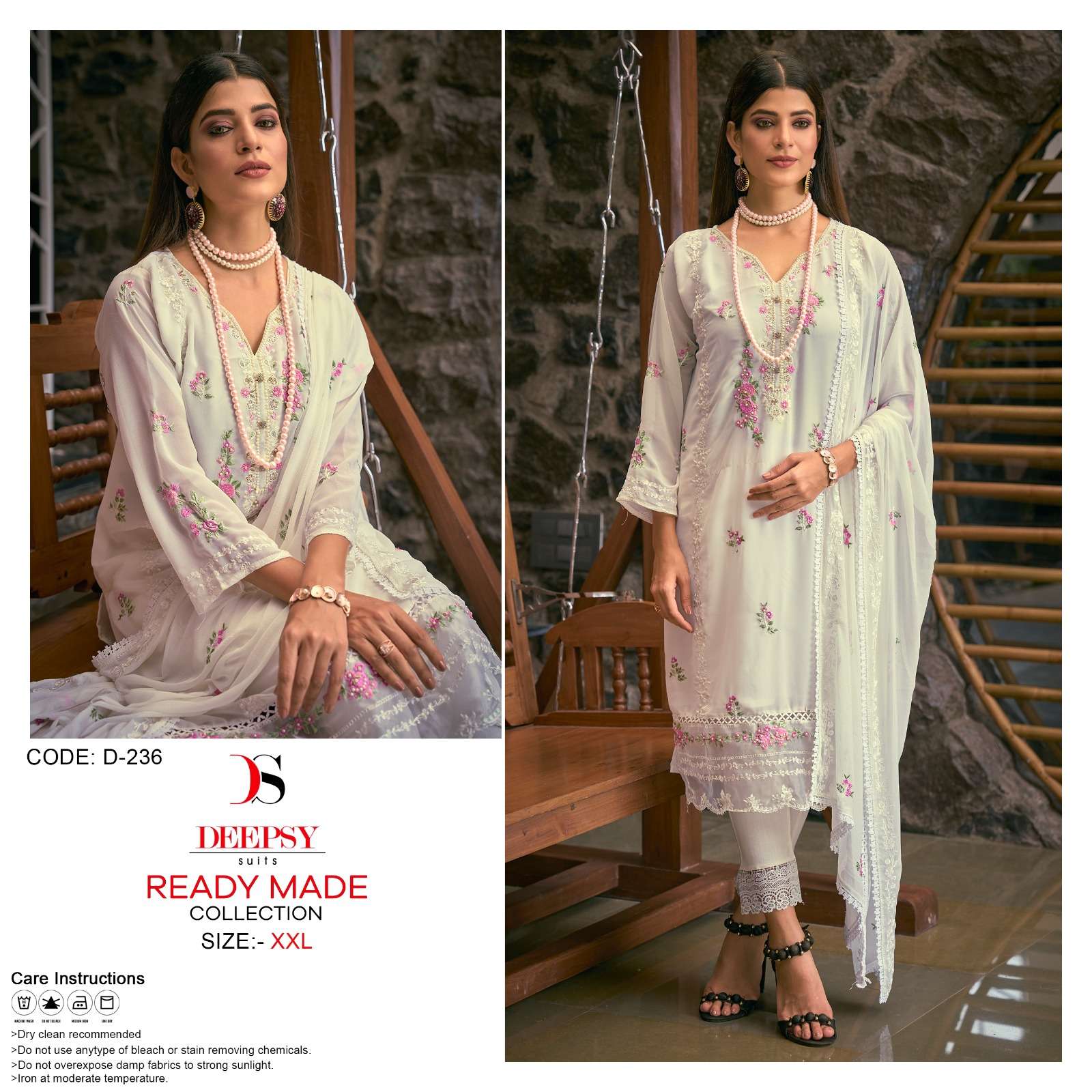 deepsy suits D-236 designer georgette suit 