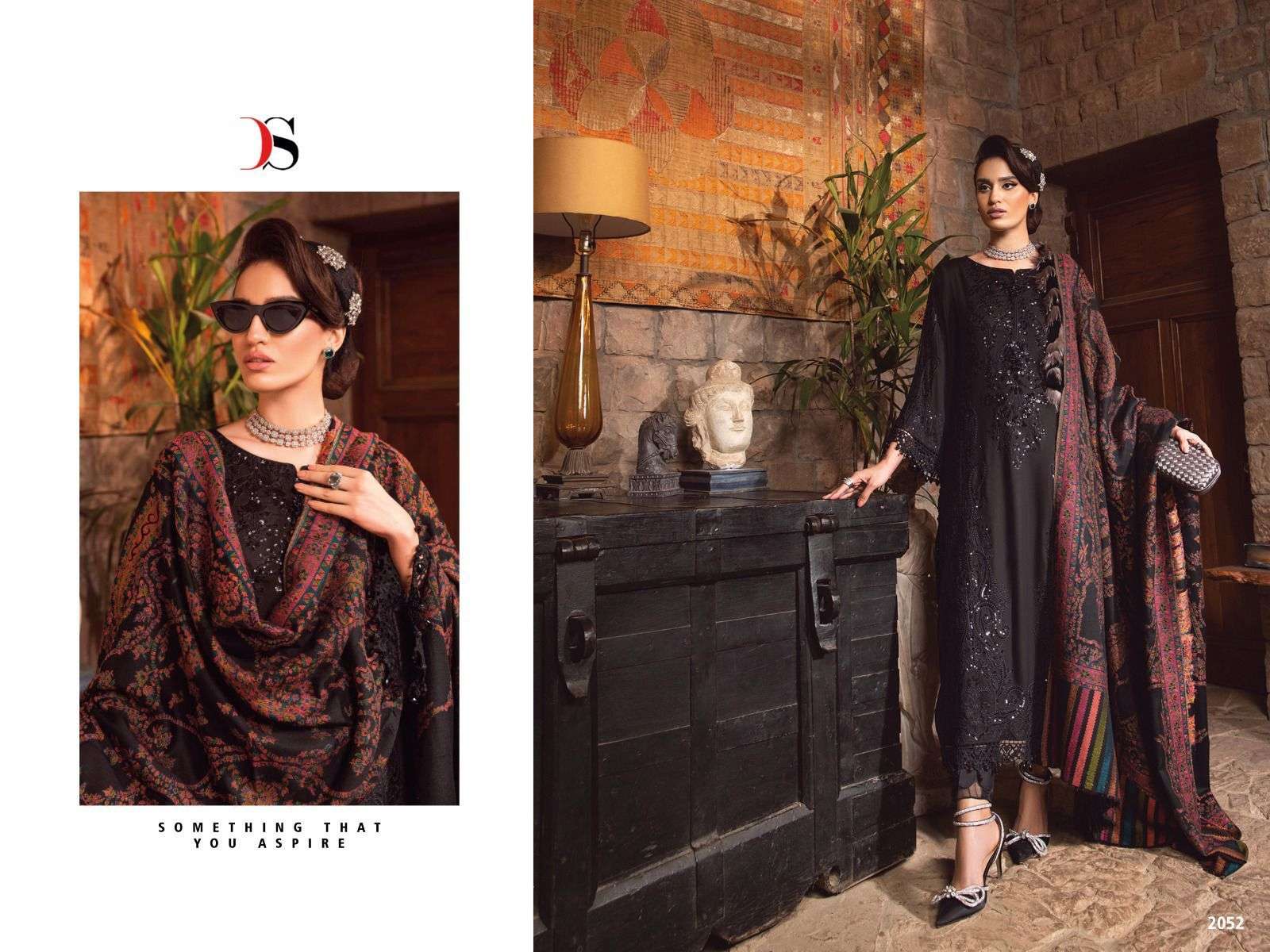 deepsy suits maria b embroidered lawn designer pure rayon cotton suit 