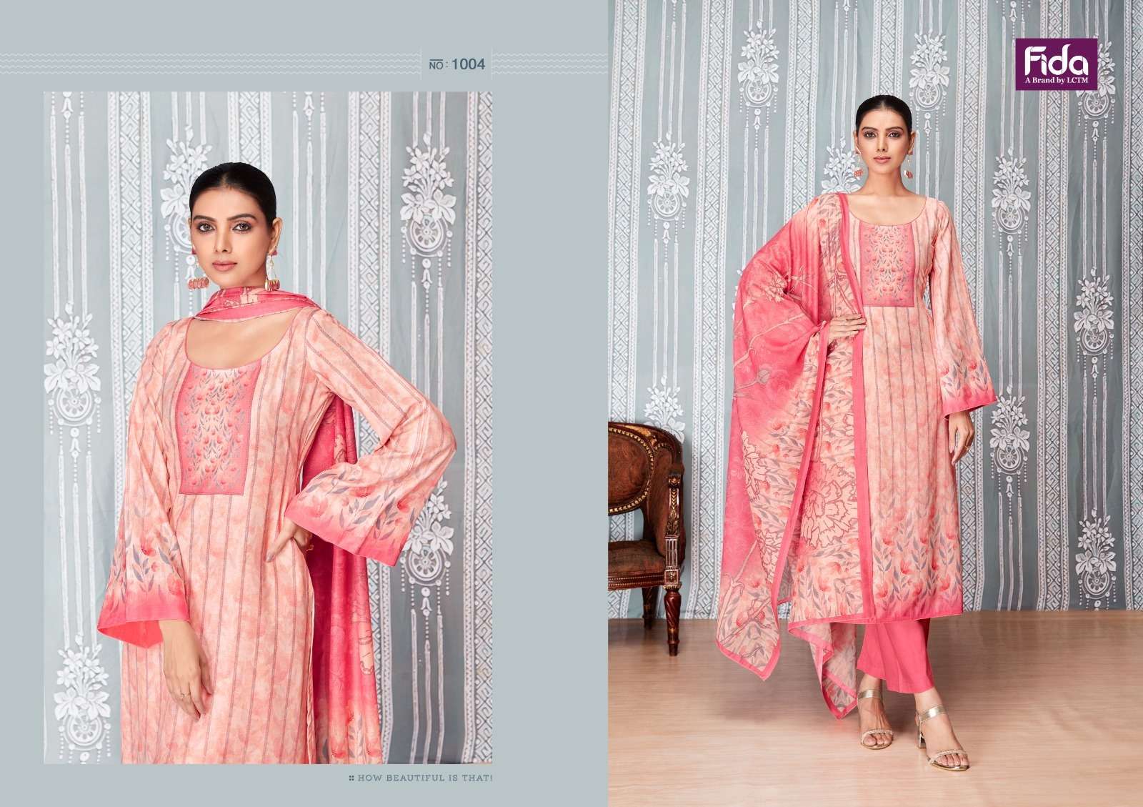 fida yami series 1001-1006 cotton suit 