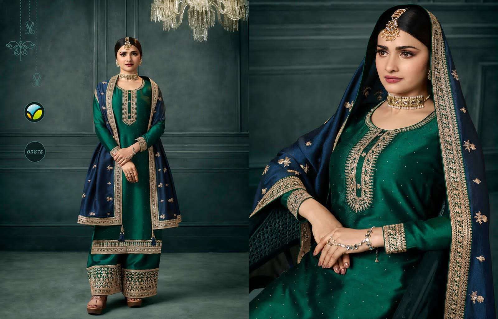 kaseesh shaheen-4 designer silk georgette suit 