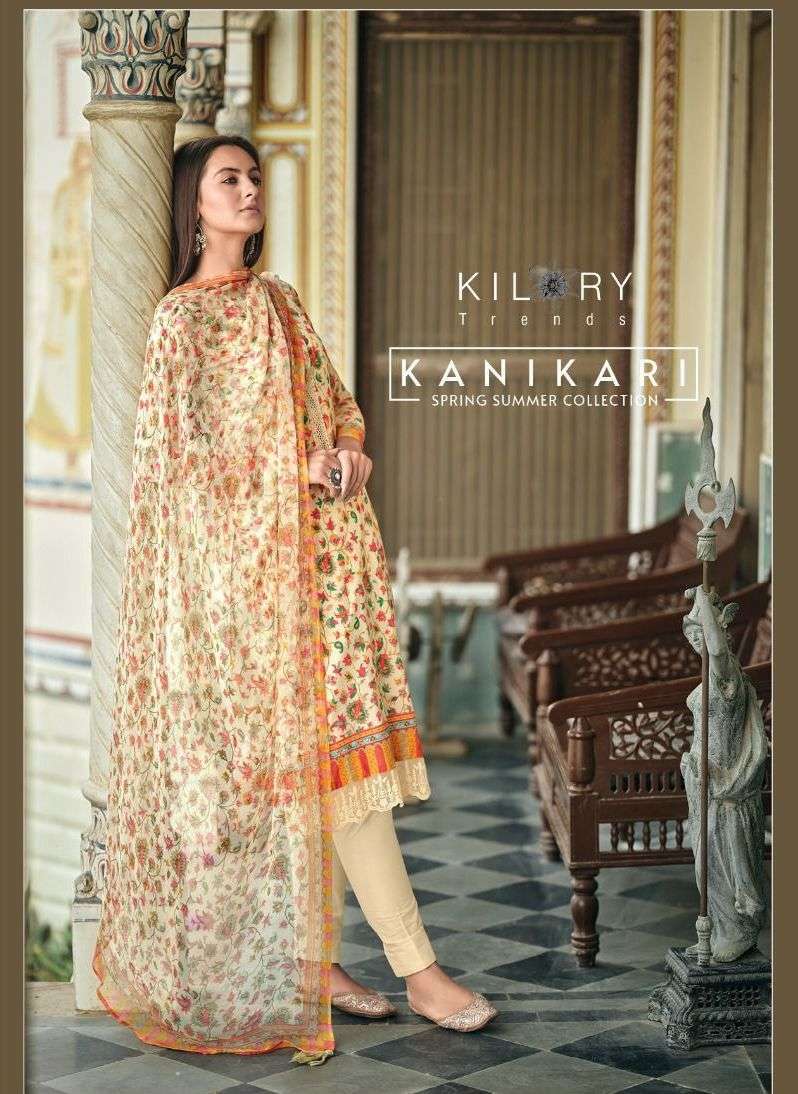 kilory trends kanikari series 631-638 pure lawn cotton suit 