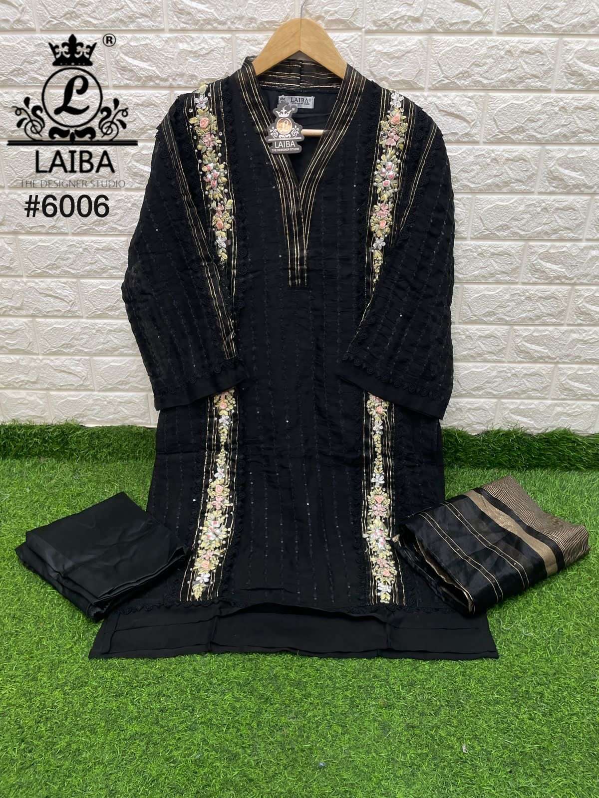 laiba designer d no 6006 viscose organza readymade pakistani dresses