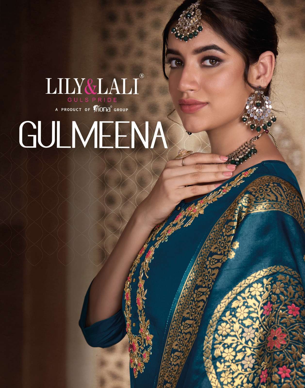 lily & lali gulmeena series 11101-11106  Milan Silk readymade suit 